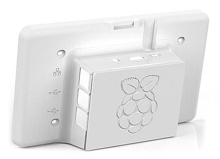 photo 1 of DesignSpark Raspberry Pi LCD Touch Screen Case Black or White for Raspberry Pi 3B, Pi 2B & Pi 3B+