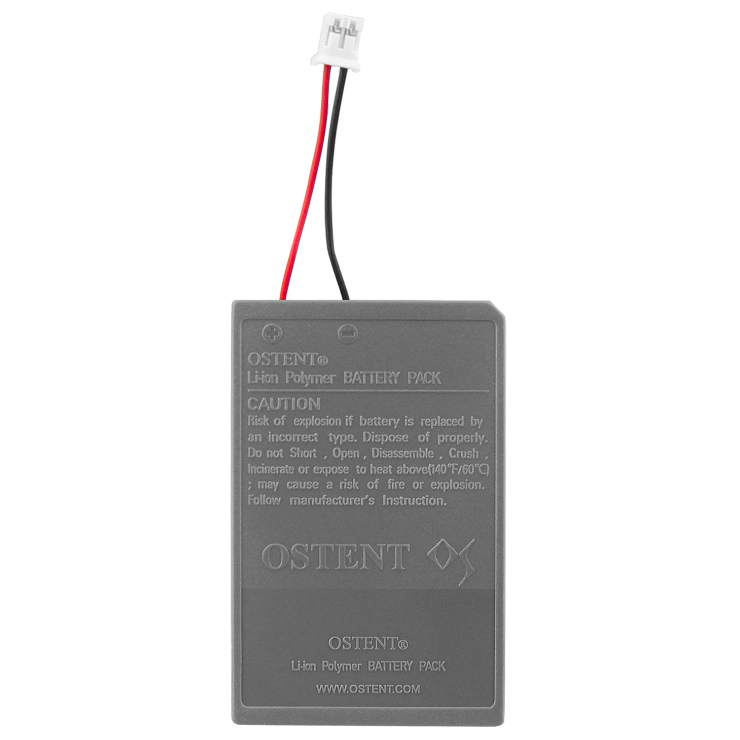 OSTENT 1000mAh 3.65V 3.7Wh Rechargeable Li-ion Battery Pack Replacement for Sony PS4 Original CUH-ZCT1 Series Bluetooth Wireless Dual Shock Controller First Generation Old Version Big Connector