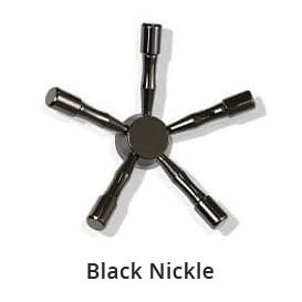 American Security AMSEC Hardware Color Black Nickle