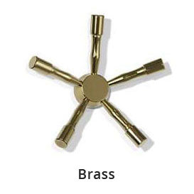 American Security AMSEC Hardware Color Brass