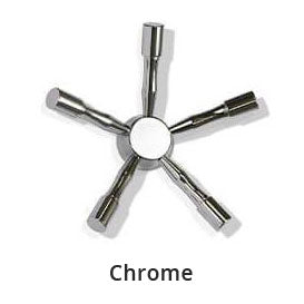 American Security AMSEC Hardware Color Chrome