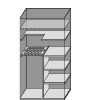 Half Gun Rack Configuration