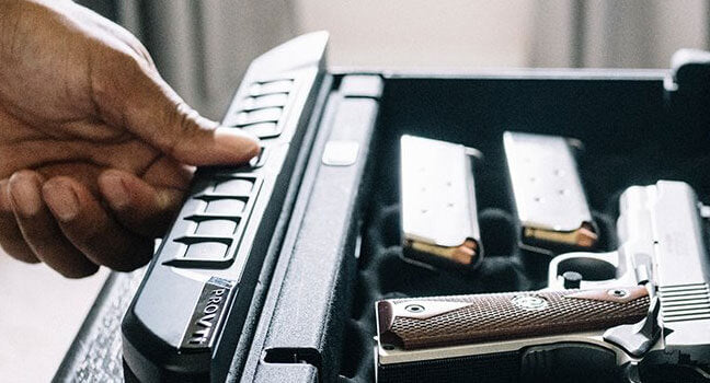 Biometric Lock Handgun Safes