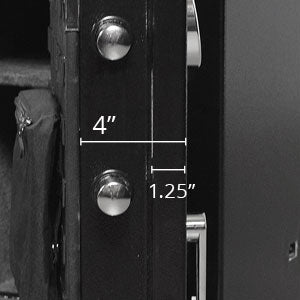 Stealth Gun Safe Feature Locking Bolts