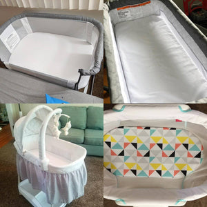 custom bassinet mattress