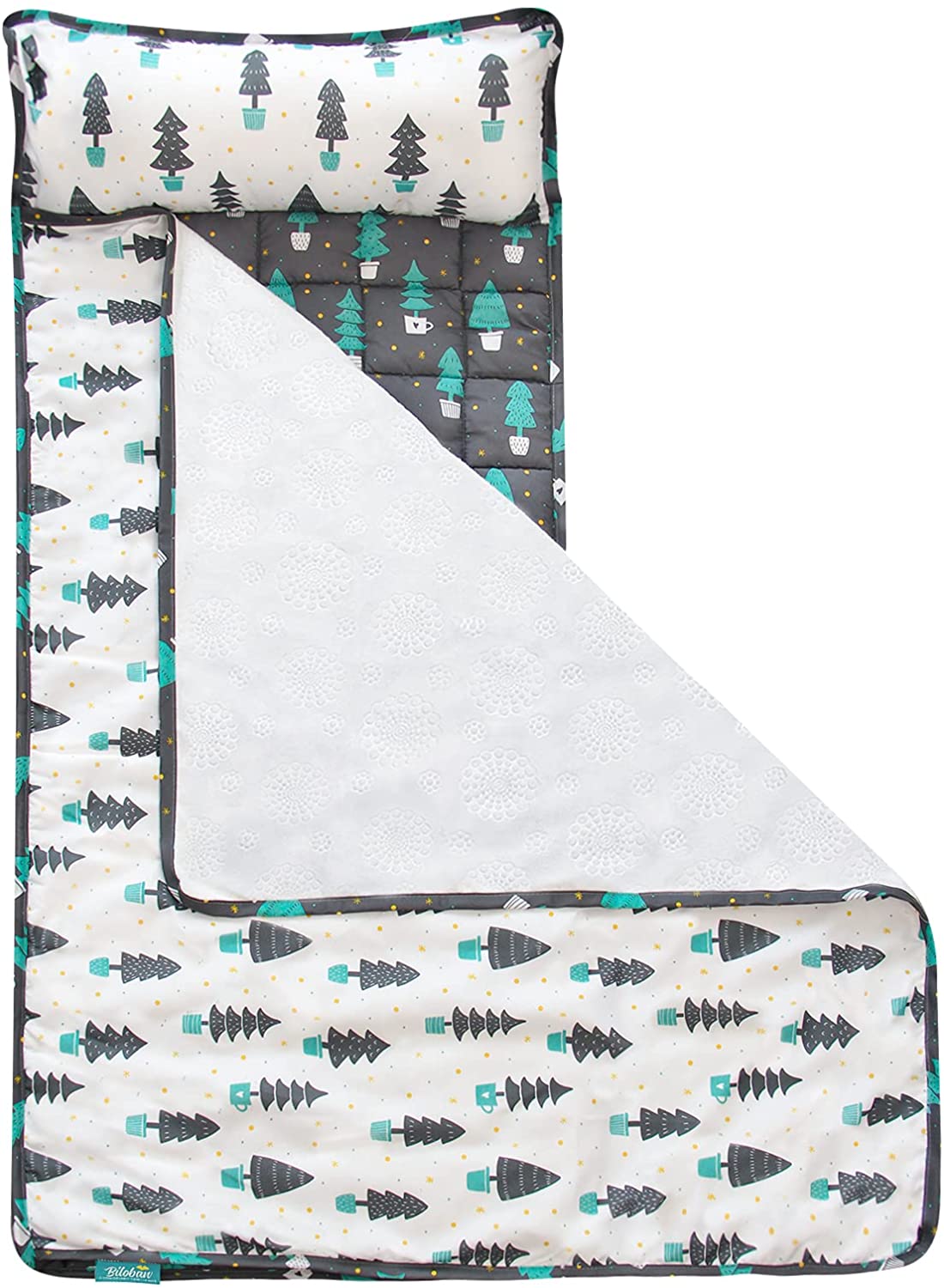 Toddler Nap Mat - Convenient, Portable, A Carry Handle, Perfect for Da ...