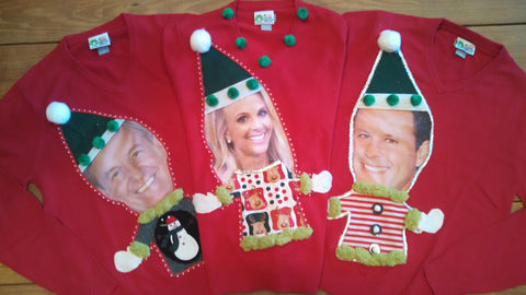 fox and friends custom christmas sweaters for the hosts made by anne marie blackman