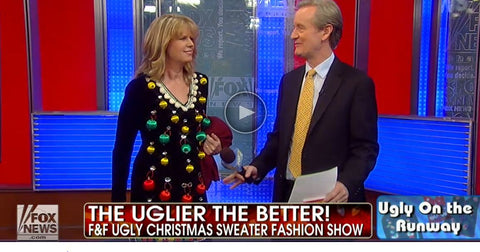 fox and friends ugly christmas sweater fashion show