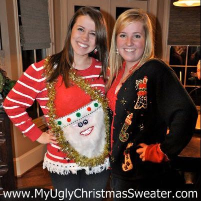 Ugly Christmas Sweater Pictures - Funny Outrageous Tacky Christmas Sweaters