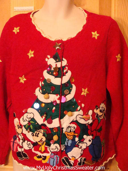 disney christmas sweater womens