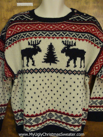 Ralph Lauren Olympic Reindeer Christmas Sweater NEW
