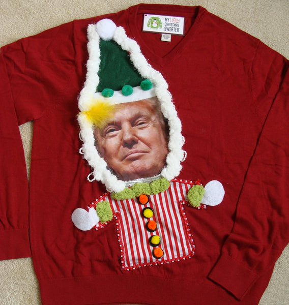 funny trump christmas sweater