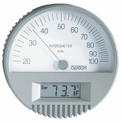 Mini Indoor Thermometer Hygrometer Analog 2 in 1 Temperature Humidity  Monitor Ga