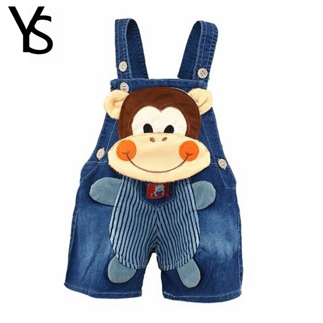 6M-3T Baby Overalls Toddler Boys Girls Jeans Overalls Summer Shorts Infant  Kids Rompers Dog Jumpsui