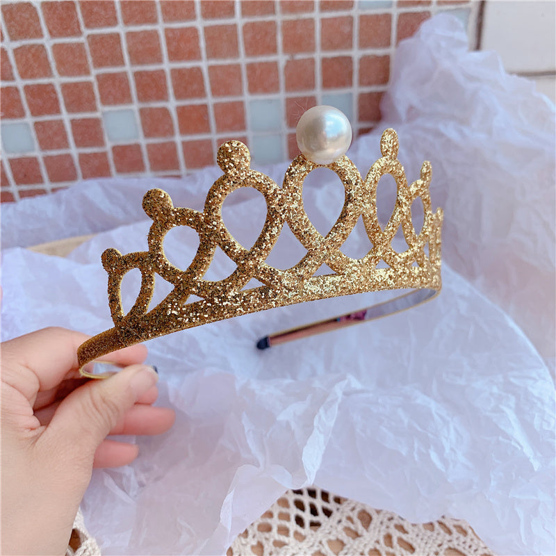 Fanjia Crown Cute Headband Hundred Days Banquet Children's Hair Accessories