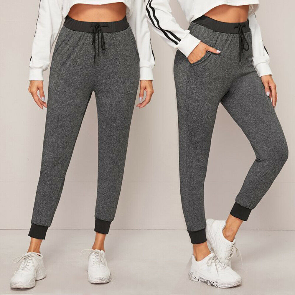 high waisted gym joggers