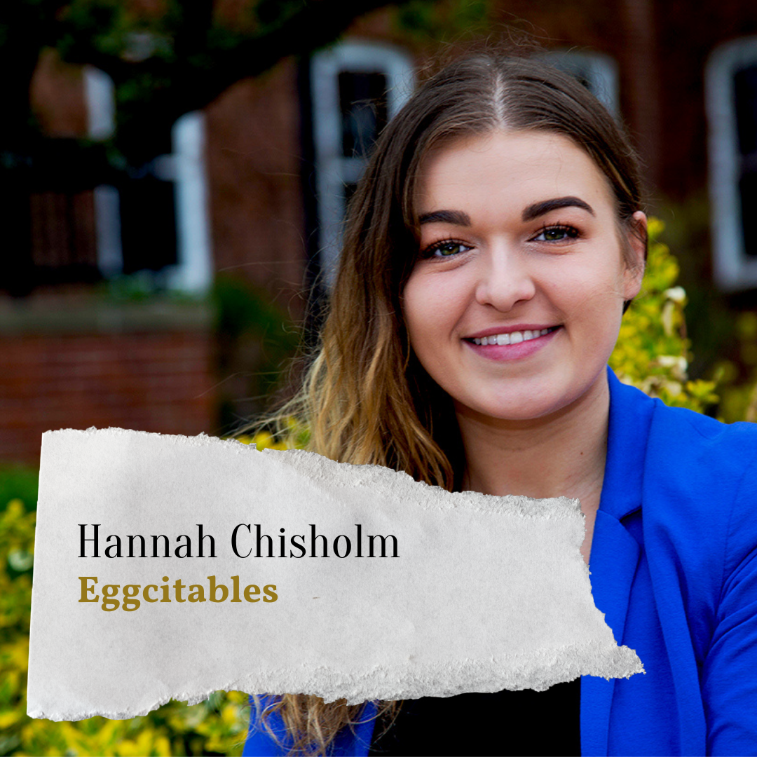 Hannah Chisholm founder of Eggcitables