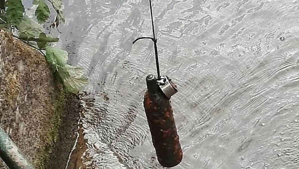 J'ai passé 1h au canal de Lachine avec un pêcheur à l'aimant et