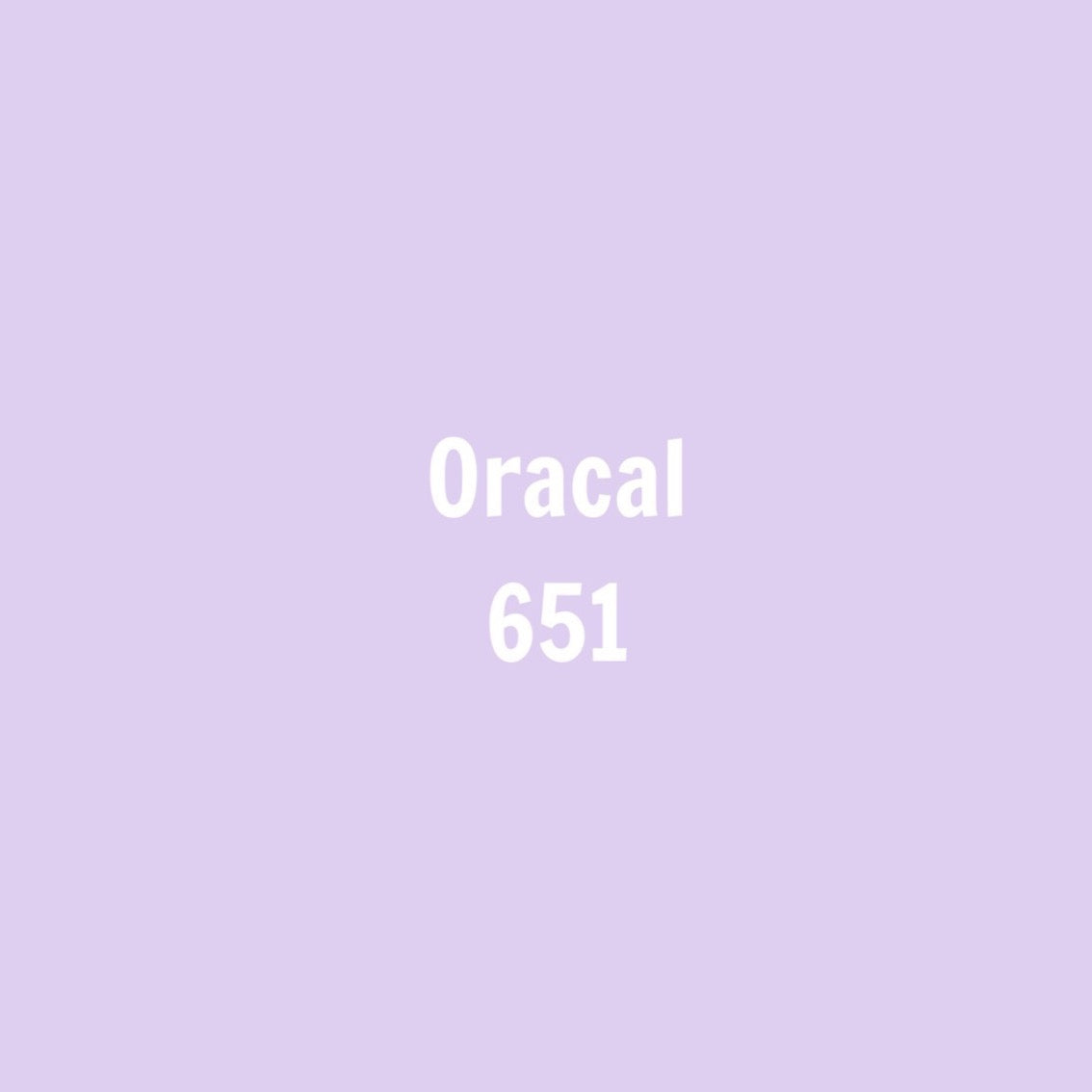 Oracal 651 Permanent Adhesive Backed Vinyl 63 Colours Australian Stock 