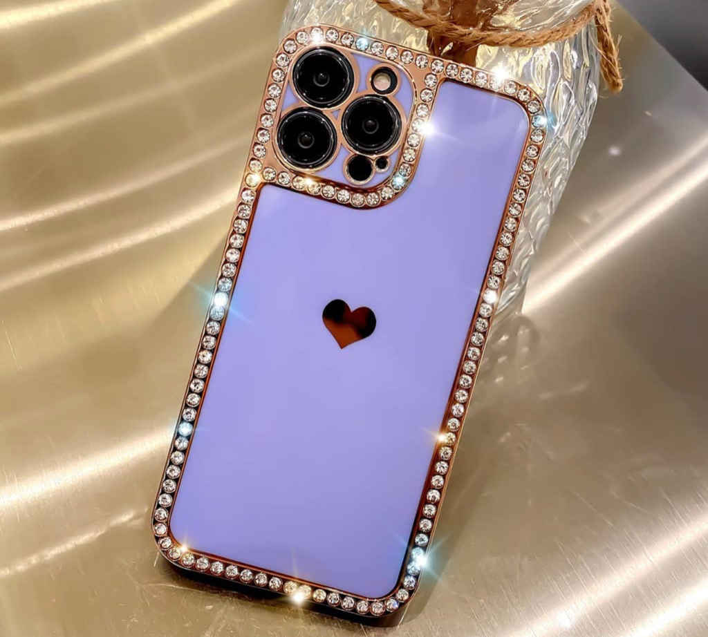 binding Bende makkelijk te gebruiken Luxury Love Heart Bling Rhinestone Phone Case For iPhone – FancyStyles  Boutique LLC