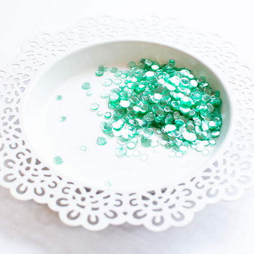 Mint Shimmer Confetti