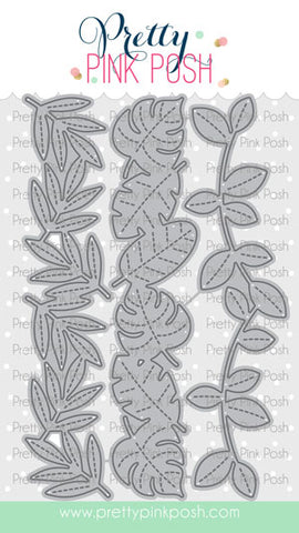 Stitched Leafy Borders