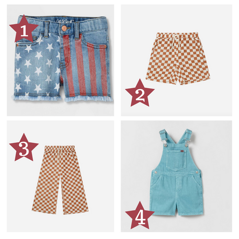 shorts for the 4th of July 