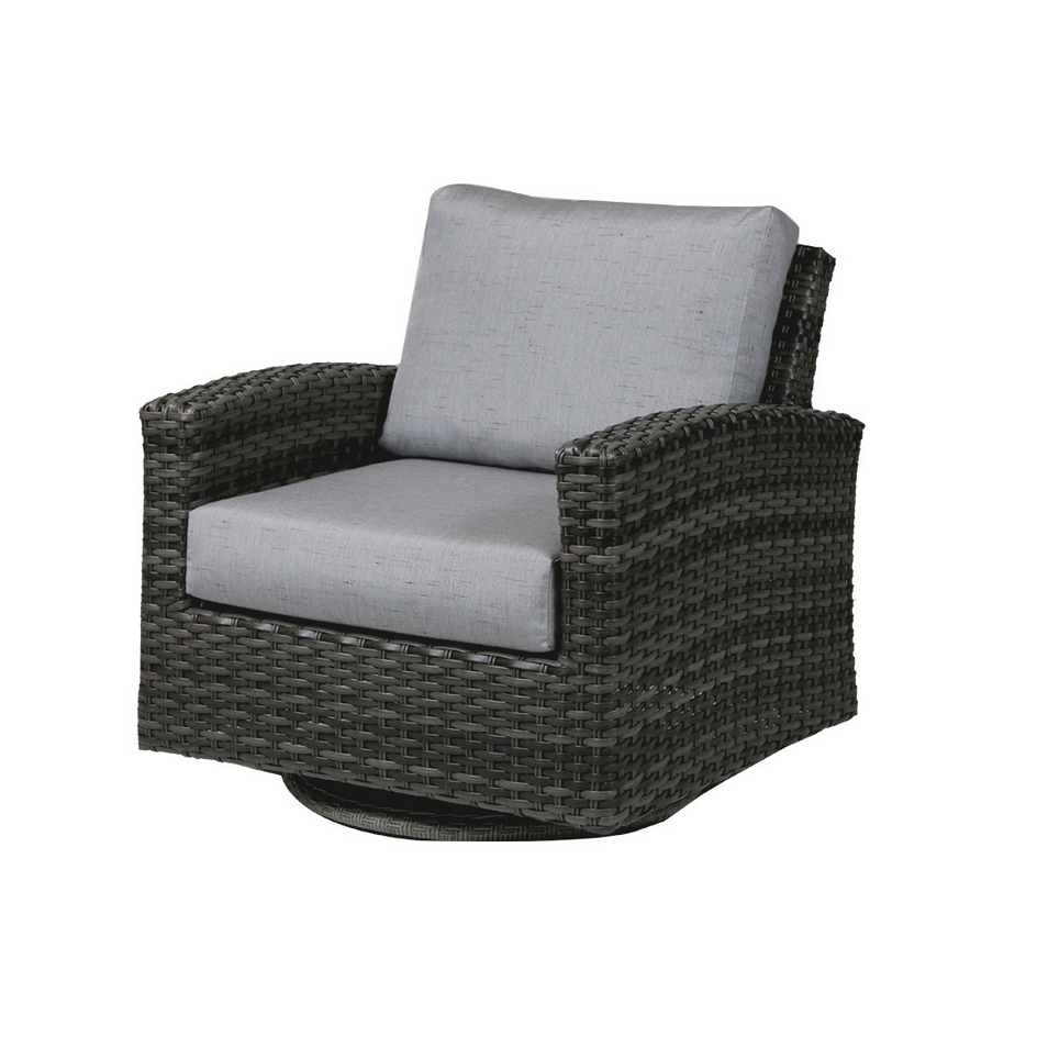 swivel glider club chair