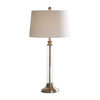 Glass cylinder Table Lamp (2 in stock)