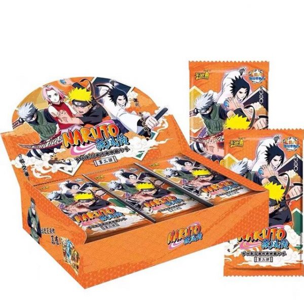 BOOSTER - PACOTINHO - CARD NARUTO - (COLEÇÃO T3W2) - Sacred Toy