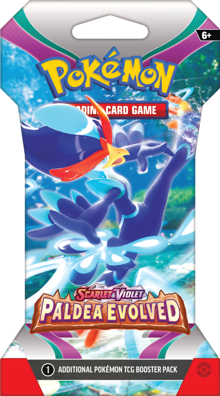 Sortido Cartas Pokémon Scarlet & Violet Sv02: Paldea Evolved EN - Booster  Pack-3 - Envio Aleatório