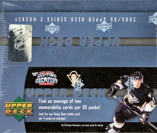 2006-07 Upper Deck Mini Jersey Collection Hockey Hobby Box | Miraj 