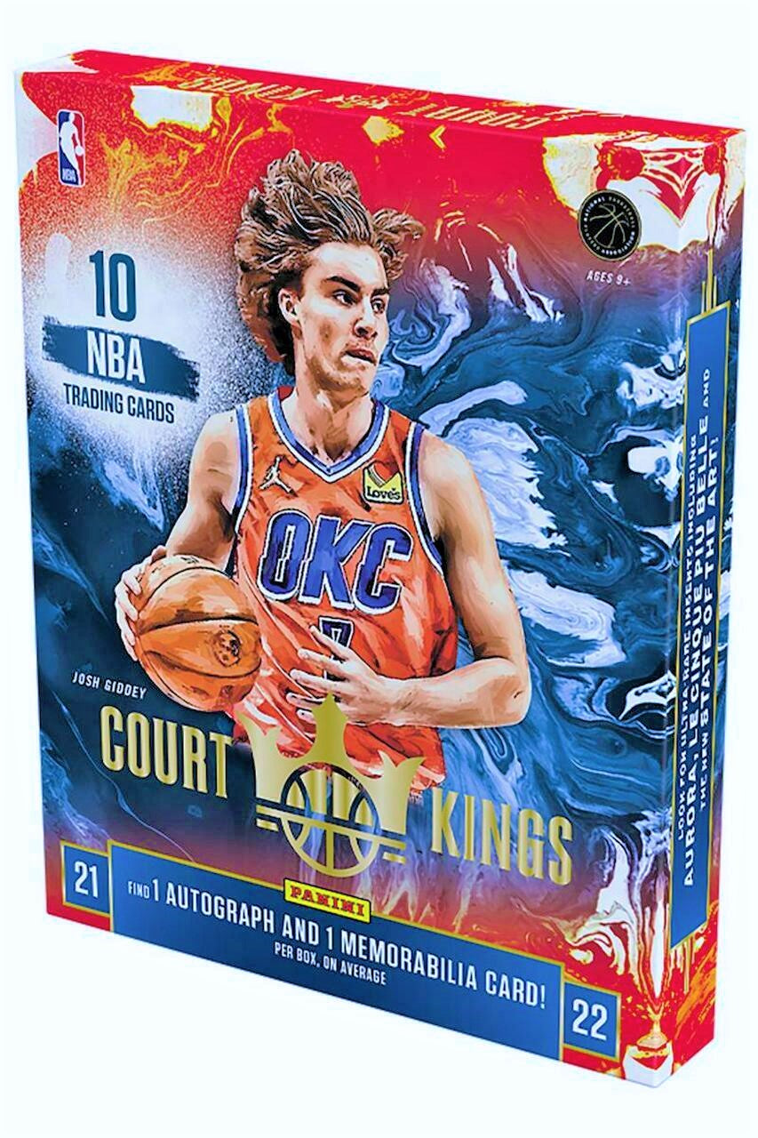 202122 Panini Court Kings Basketball Hobby Box Miraj Trading