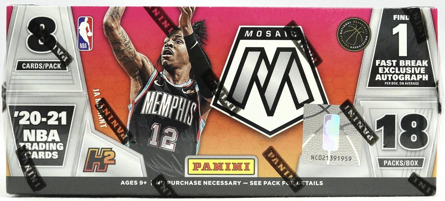 2020-21 Panini Select Basketball Hobby Box