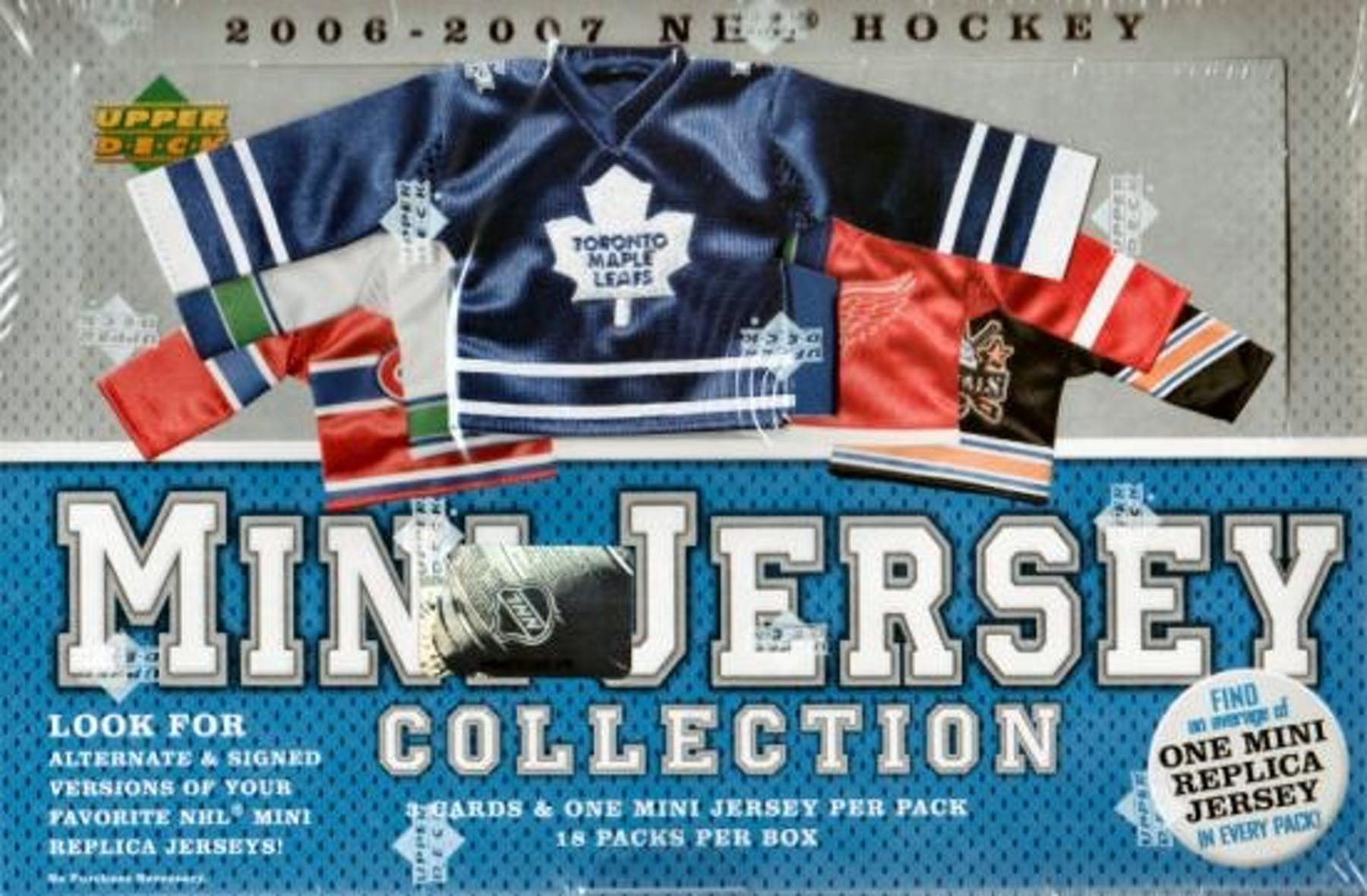 2020-21 Upper Deck The Cup Hockey Hobby Box Case (Case of 6 Boxes)