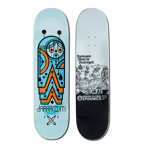 Epidemic: Smallpox Skateboard Deck (8.375") â€