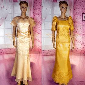 Filipiniana Gown - upto 30% off now available in Dubai, UAE | Simpal ...