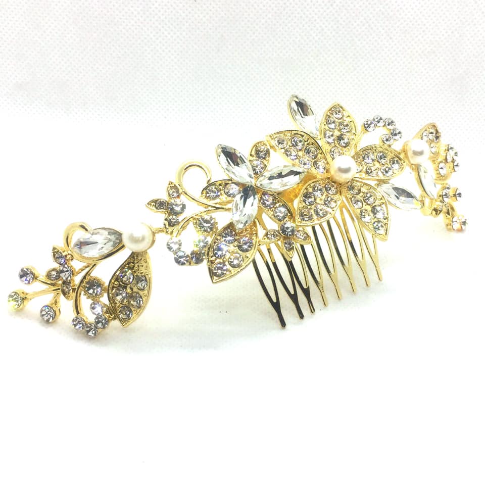 bling wedding hair accessories