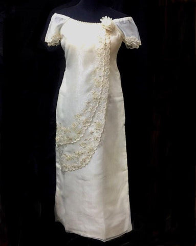 modern pilipiñana dress