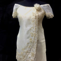 modern pilipiñana dress