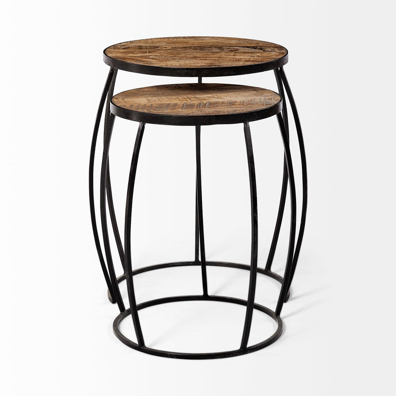 Versailles Nesting Accent Table - Grove Collective
