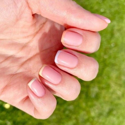 Amazon.com : AILLSA Bubble Gum Pink Gel Polish Nude Neutral Jelly Gel Nail  Polish Sheer Milky Nail Polish Translucent Light Natural Color Soak Off U V Gel  Nail for French Manicure &