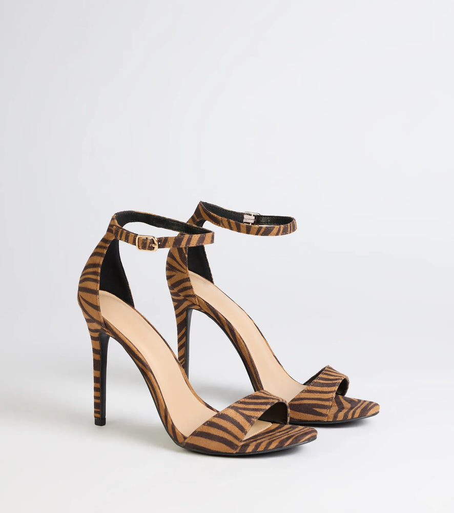 Chic And Versatile Stiletto Heels in Leopard