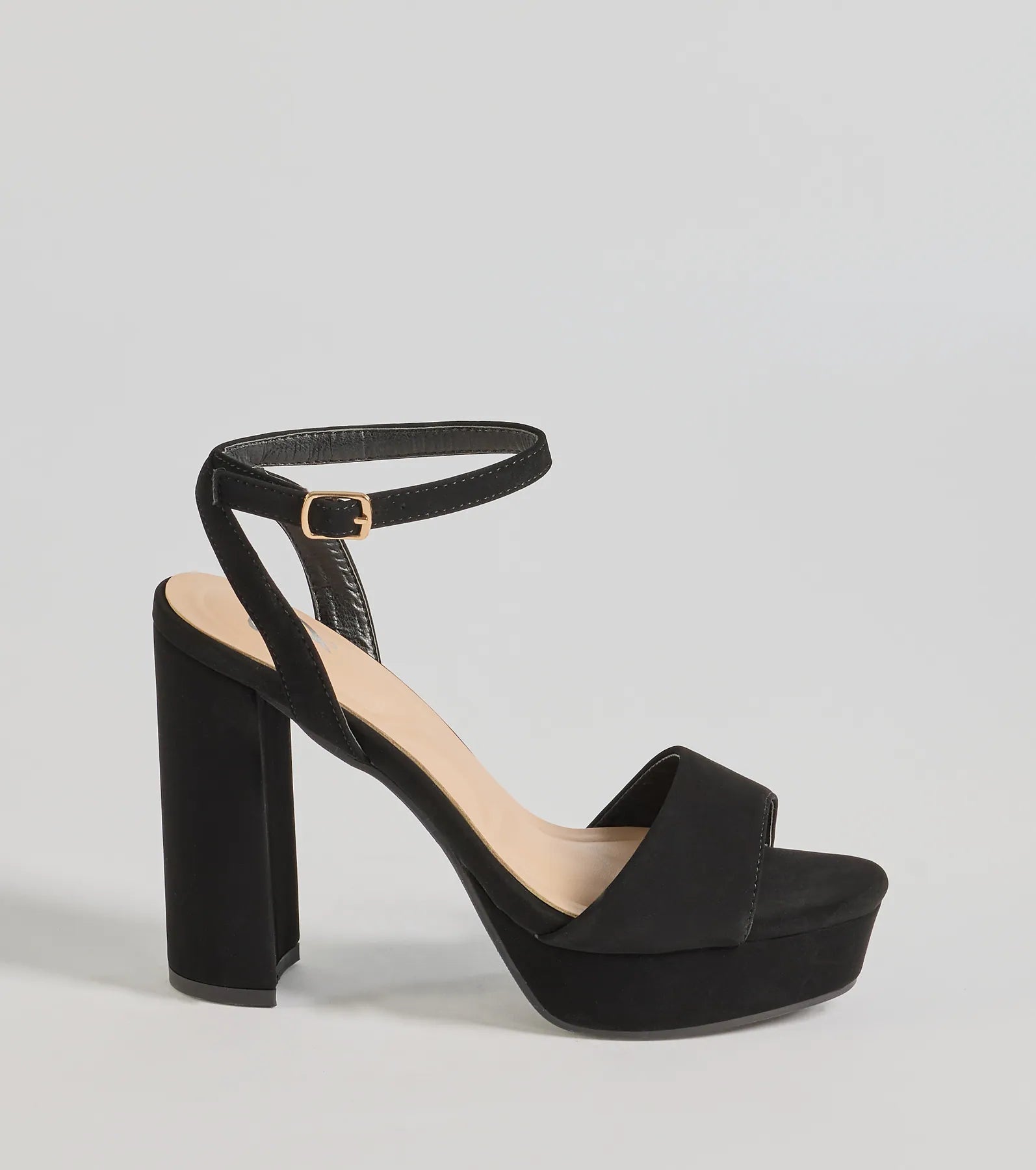 Ready To Slay Platform Heels in Black
