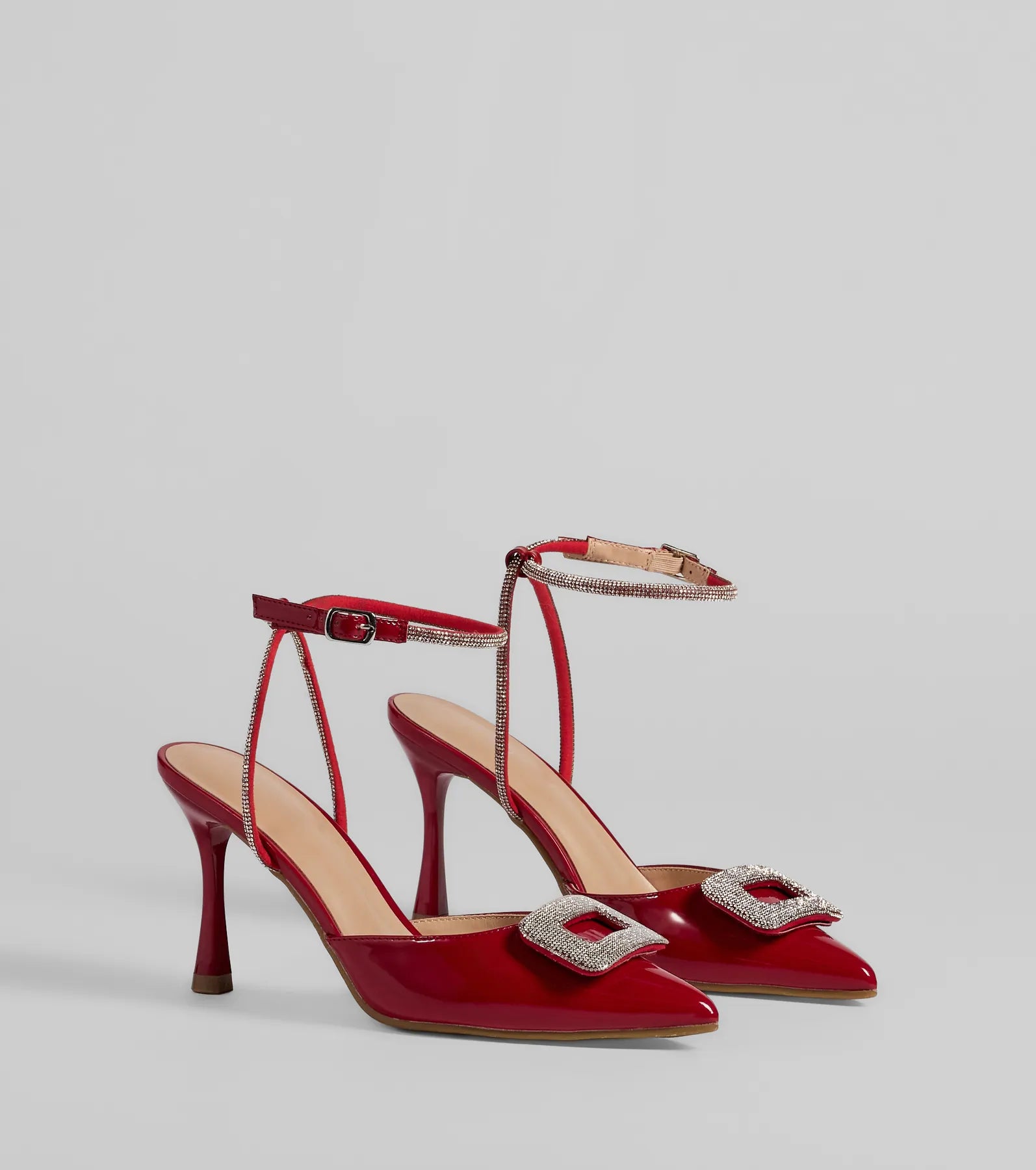 Luxe Night Out Rhinestone Stiletto Pumps