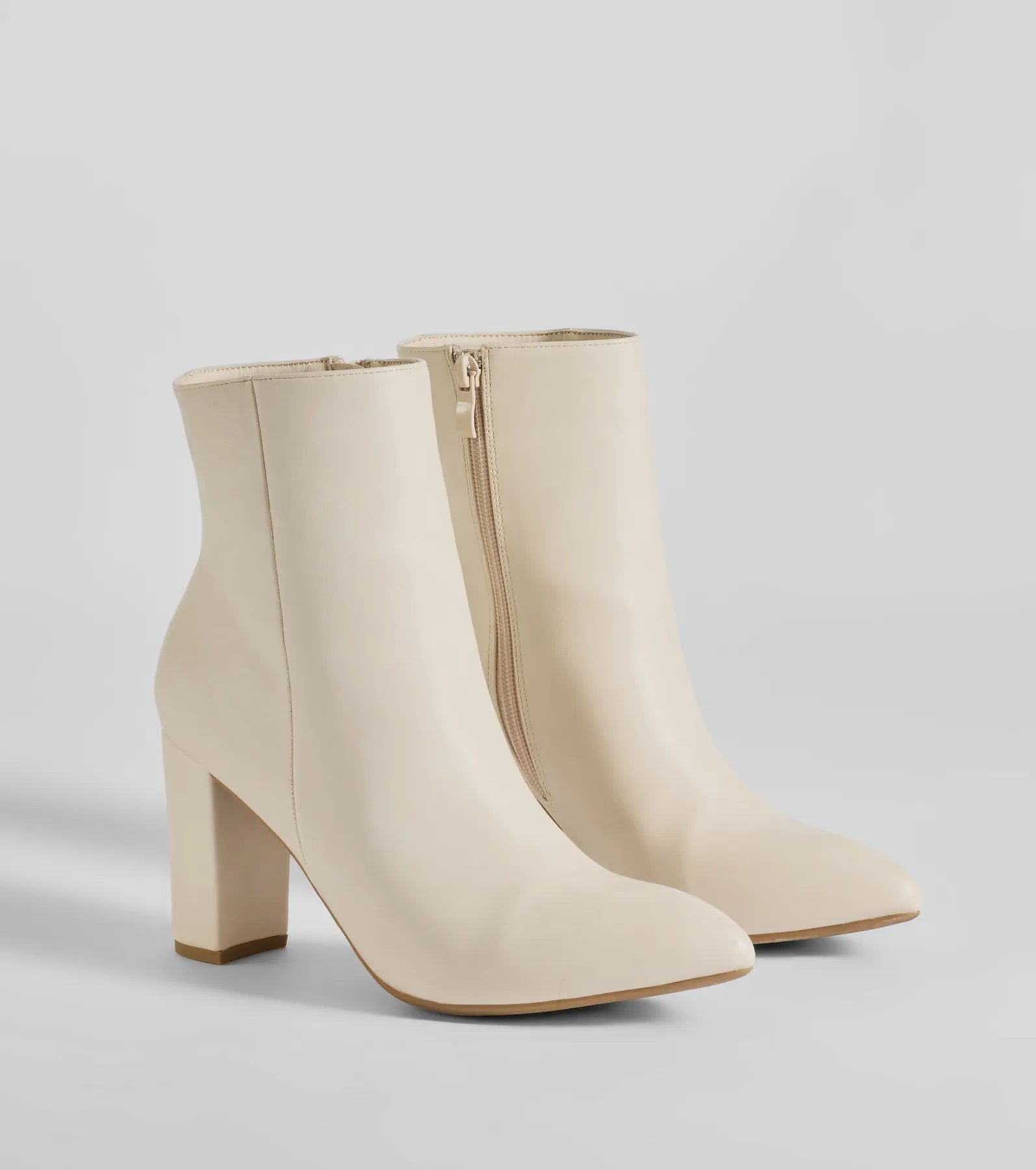 Made For Struttin’ Basic Faux Leather Booties