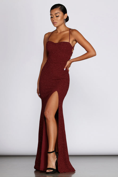 windsor red prom dress