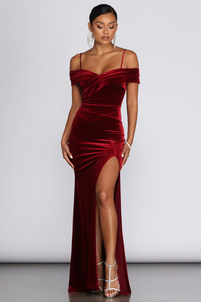 scarlet bridesmaid dresses