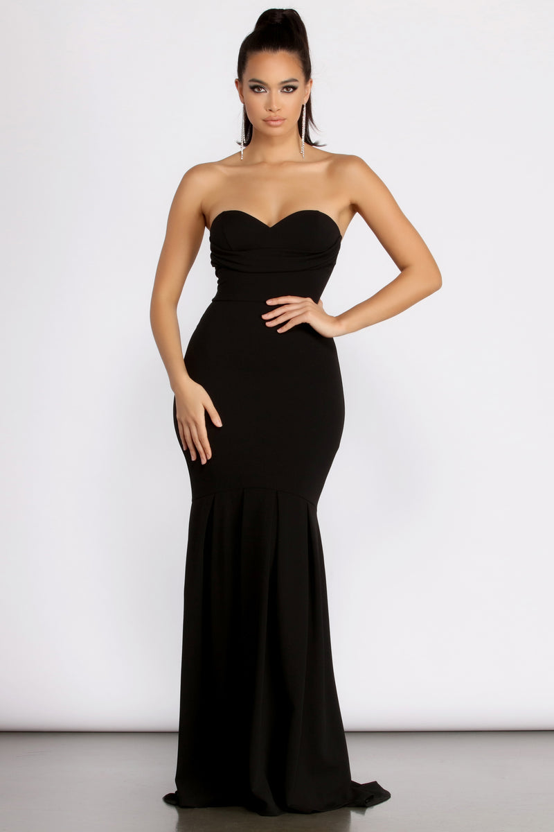 sweetheart formal dress