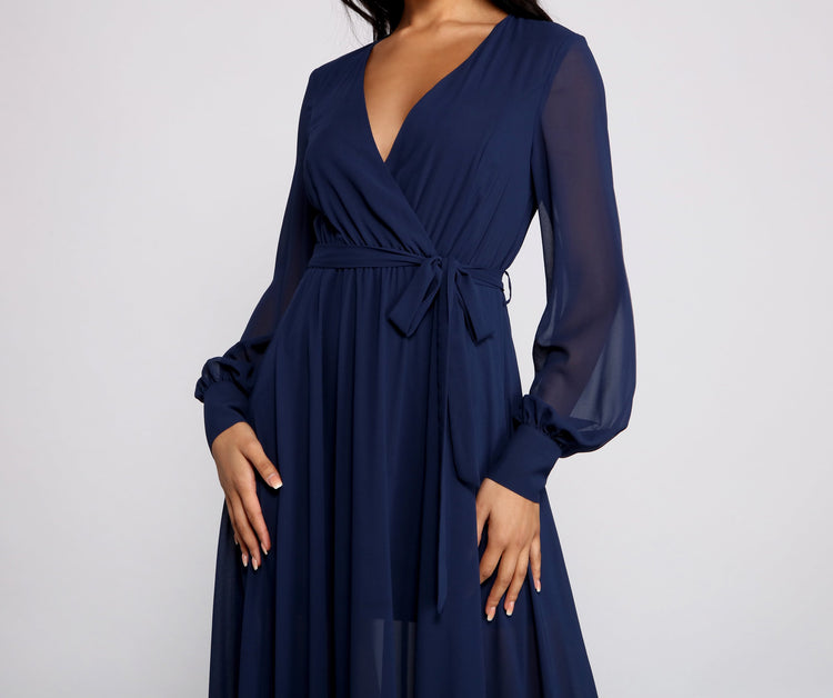 Bryn Chiffon A-Line Formal Dress & Windsor